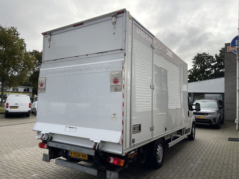 Peugeot Boxer 435 2.0 BlueHDI 164pk Pro bakwagen met Dhollandia laadklep / 440 cm lang / doorladen tot 550 cm mogelijk boven de cabine / euro 6 / airco