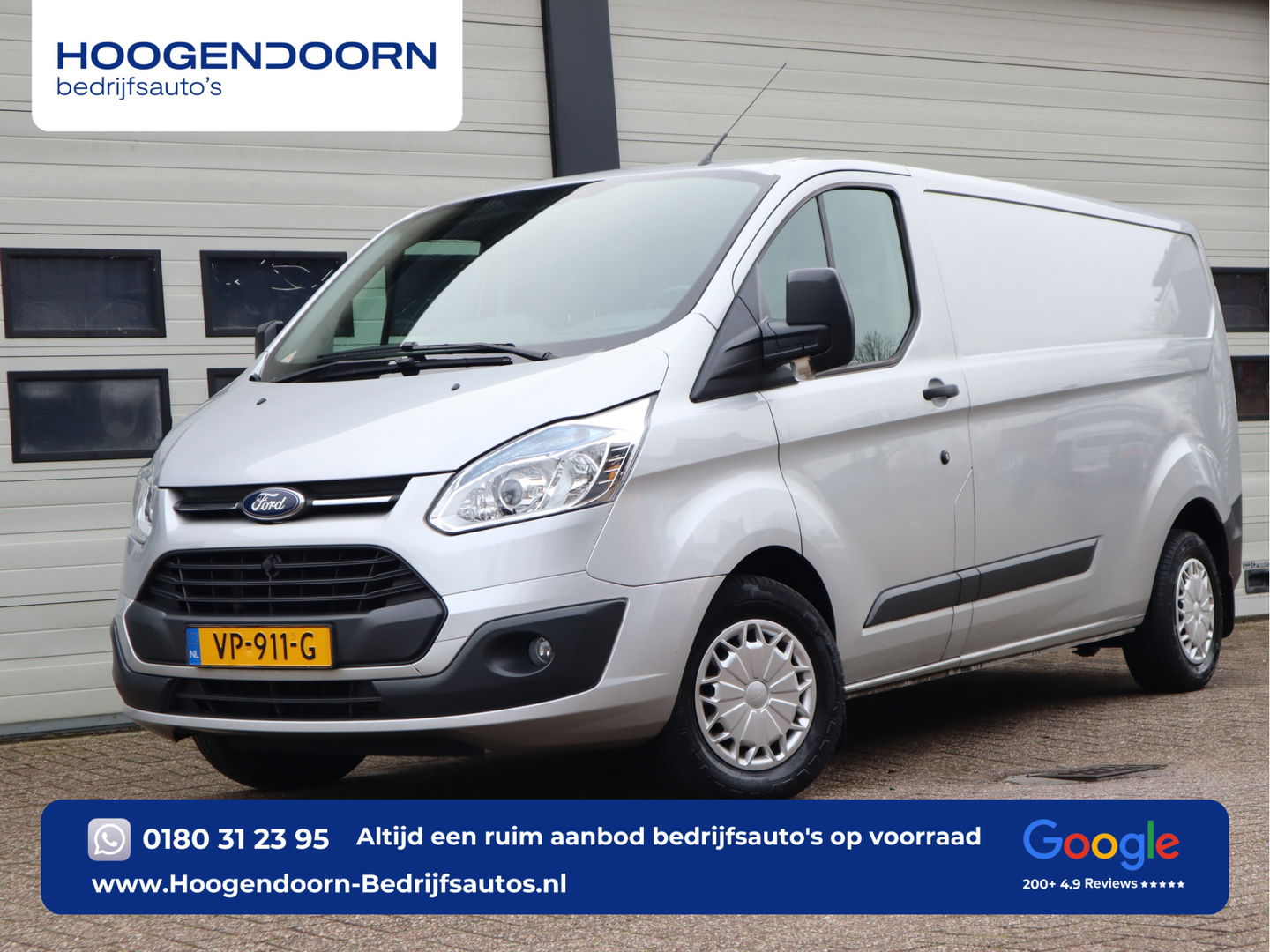 Ford Transit Custom 2.2 TDCI 126pk L2 Lang - Trekhaak - Airco