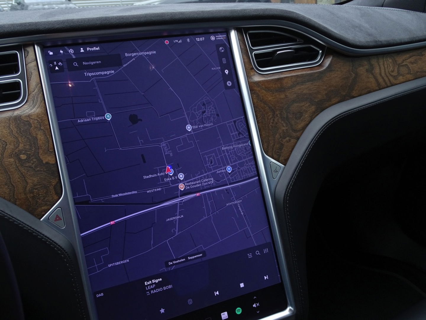 tesla motors MODEL S 90D Base 423PK / alcantara / *NAP*