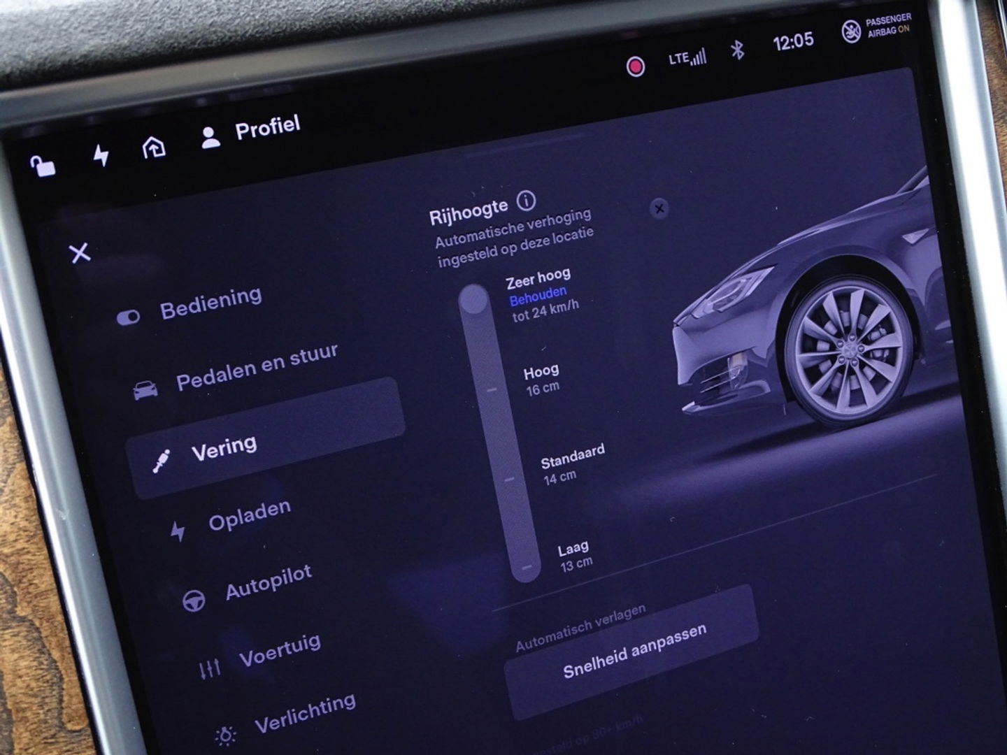 tesla motors MODEL S 90D Base 423PK / alcantara / *NAP*