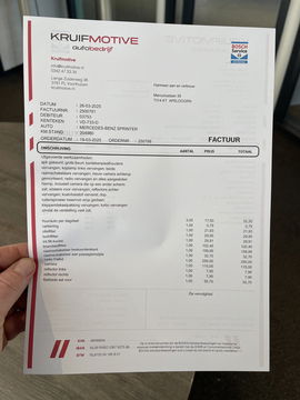 Mercedes-Benz Sprinter 513 2.2 CDI 366 HD L2H2 / te koop zo mee / € 9.950 ex btw / apk tot 08-04-2026 / dubbellucht / trekhaak 3500 kg / turbo vervangen , bon aanwezig