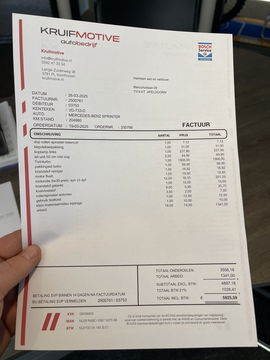 Mercedes-Benz Sprinter 513 2.2 CDI 366 HD L2H2 / te koop zo mee / € 9.950 ex btw / apk tot 08-04-2026 / dubbellucht / trekhaak 3500 kg / turbo vervangen , bon aanwezig