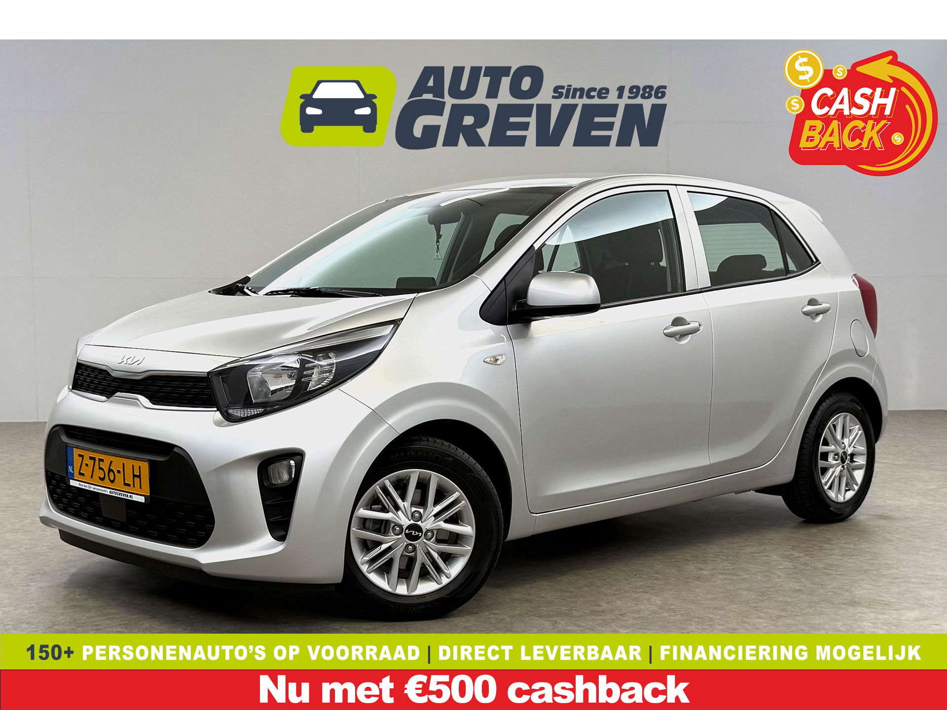 Kia Picanto 1.0 DPi DynamicLine | Camera | Cruise | Carplay | Airco | NAP
