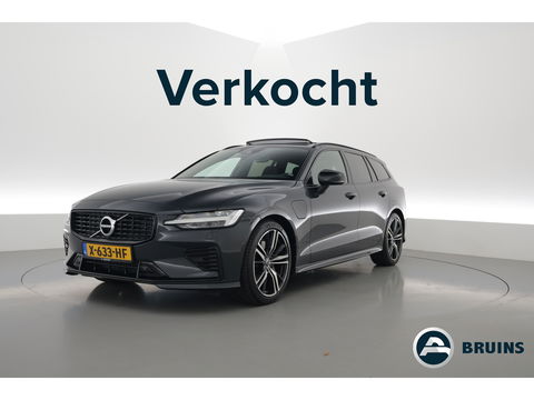 Volvo V60 2.0 T8 390 PK AWD R-Design | Pano-dak | Sportstoelen | HUD | Trekhaak | ACC | Blis | H&K Audio |