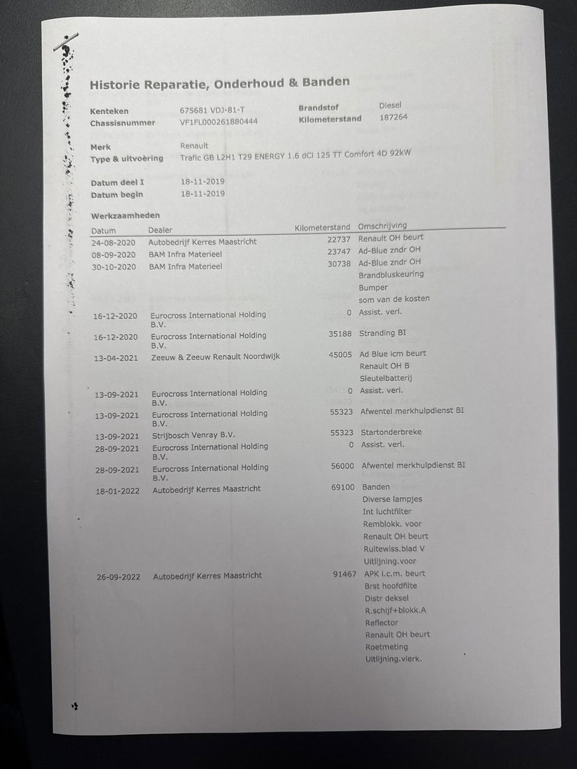 Renault Trafic 1.6 dCi T29 L2H1 Comfort Energy AIRCO / CRUISE CONTROLE / NAVI / TREKHAAK / EURO 6