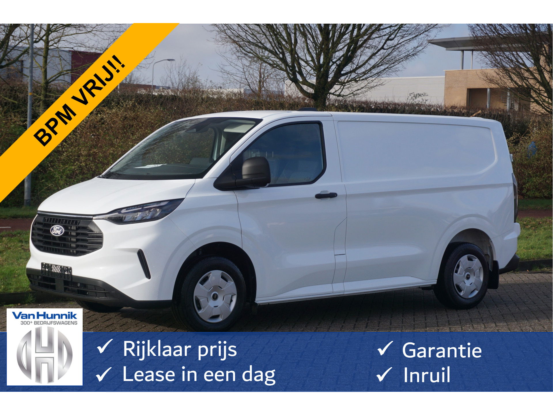 Ford Transit Custom 300S 110PK Trend BPM VRIJ 13" Scherm Apple CP / Android A. Camera!! NR. J884*