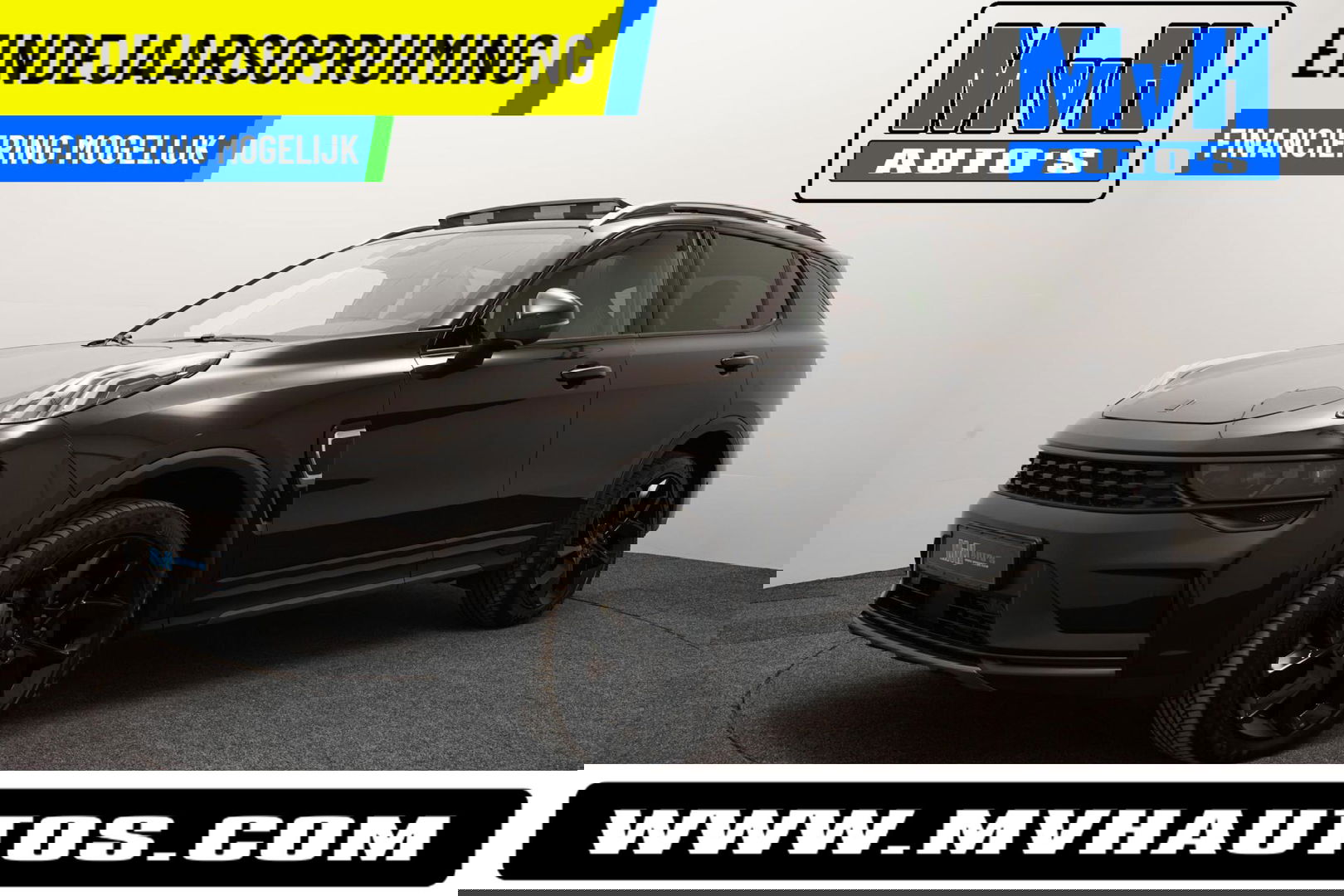 Lynk & Co 01 1.5 Hybride|LEER|FULL BLACK XL|ZWARTE.HEMEL|NAP