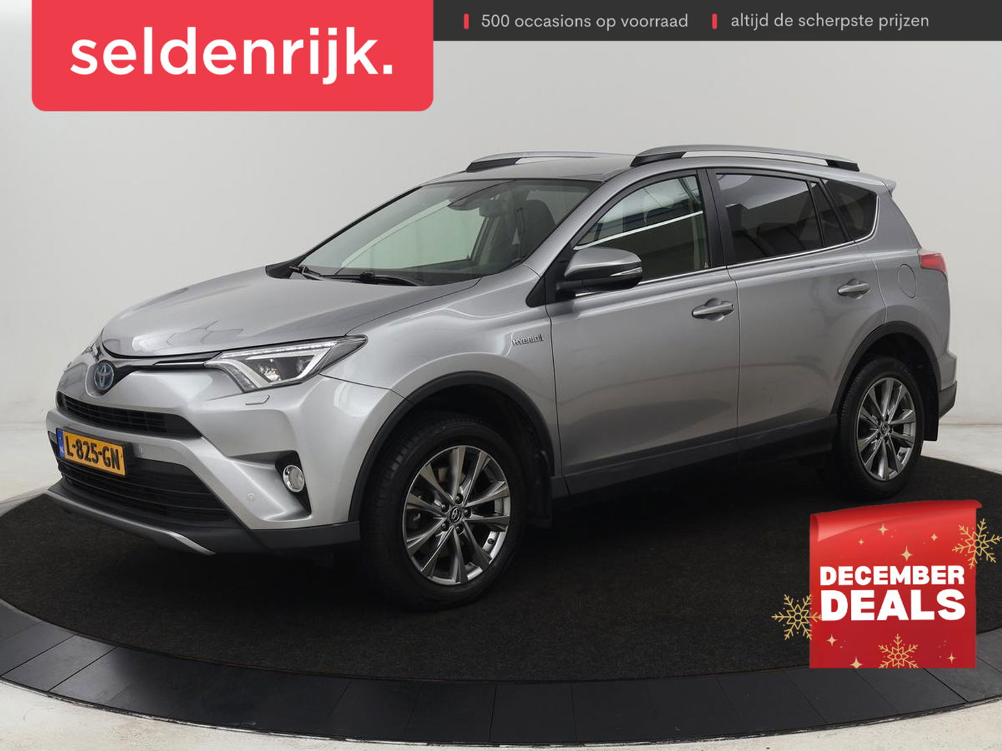 Toyota RAV4 2.5 Hybrid AWD Dynamic | Stoel & stuurverwarming | Adaptive cruise | Trekhaak | Camera | Navigatie | Climate control | Bluetooth