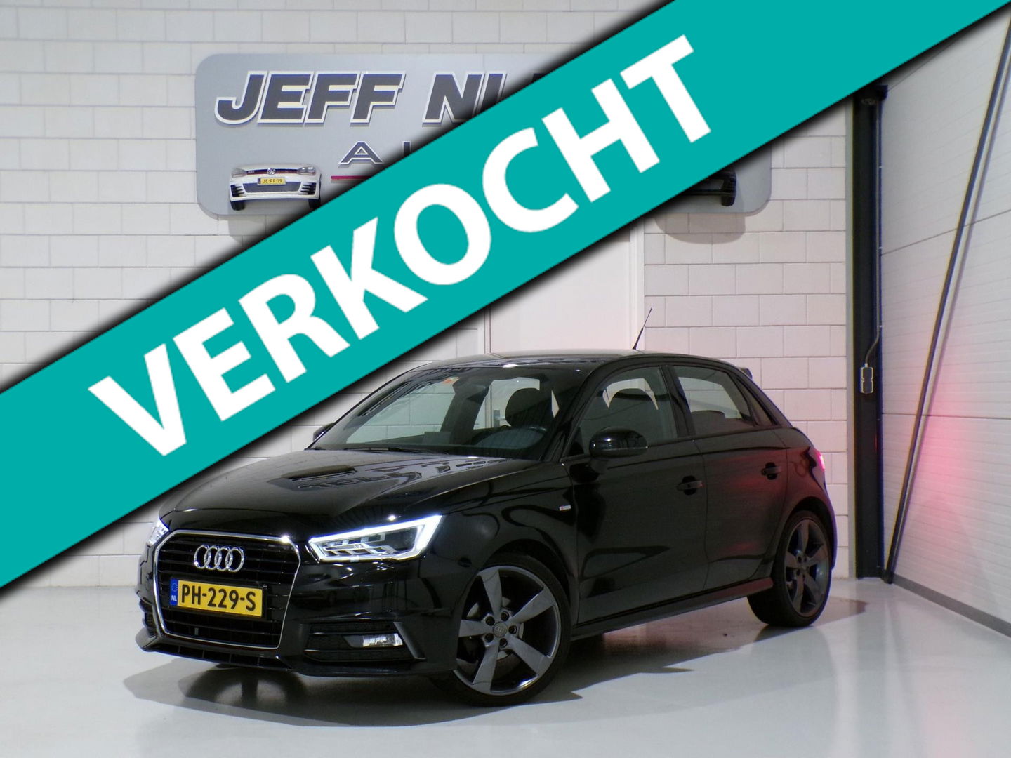 Audi A1 Sportback 1.0 TFSI Sport S line Edition "Origineel NL!" 2x S-Line! Full-LED 18"Velgen Navigatie Bluetooth Airco Leer