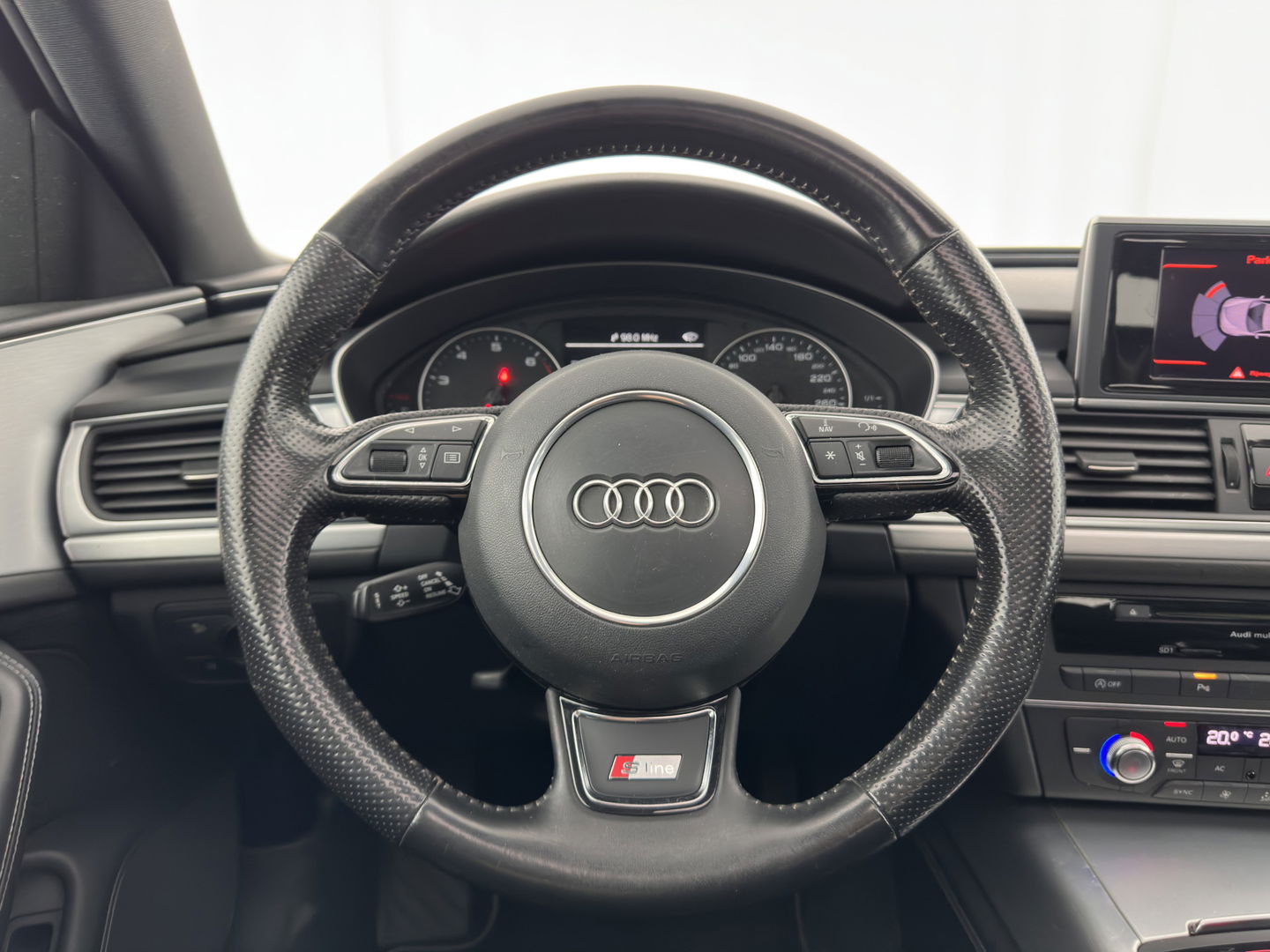 Audi A6 Limousine 2.0 TFSI S-Line Sportpack Pro Line Aut. *PANO | LEATHER-FABRIC | XENON | NAVI-FULLMAP | KEYLESS | SPORT-SEATS | ECC | PDC | CRUISE | TOWBAR | 19''ALU*