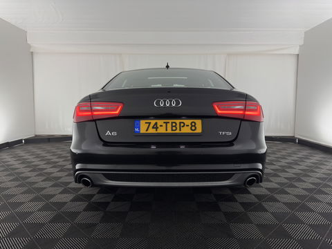 Audi A6 Limousine 2.0 TFSI S-Line Sportpack Pro Line Aut. *PANO | LEATHER-FABRIC | XENON | NAVI-FULLMAP | KEYLESS | SPORT-SEATS | ECC | PDC | CRUISE | TOWBAR | 19''ALU*