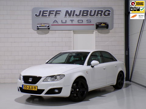 SEAT Exeo 2.0 TSI Sport "Origineel NL!" Apple-carplay Leer Bluetooth Navigatie Stoelverwarming Xenon Youngtimer "2e eigenaar"