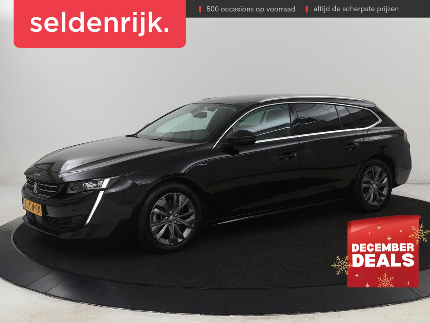 Peugeot 508 1.6 HYbrid 225 Allure | Adaptive cruise | Half leder | Marix LED | Carplay | Camera | Keyless | Navigatie | Getint glas | Climate control | PHEV | Plug In