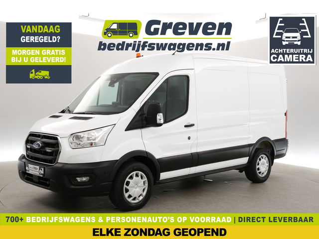 Ford Transit - 350 2.0 TDCI L2H2 Trend | Airco | Camera | Cruise | 3-Zits | Carplay | Stoelverw.