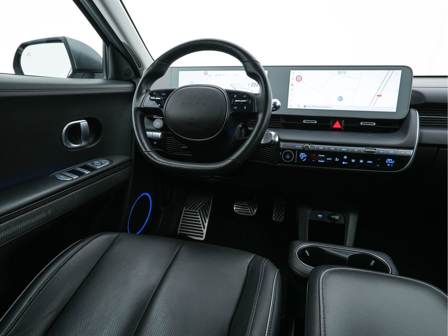 Hyundai IONIQ 5 Connect+ 73kWh [ 3-Fase ] {SOH-97%} (INCL-BTW) Aut *HEATPUMP | LEATHER | BOSE-AUDIO | FULL-LED | DIGI-COCKPIT | AMBIENT-LIGHT | DAB | SHIFT-PADDLES | HEAD-UP | NAVI-FULLMAP | KEYLESS | CAMERA | HEATED-COMFORTSEATS | ...