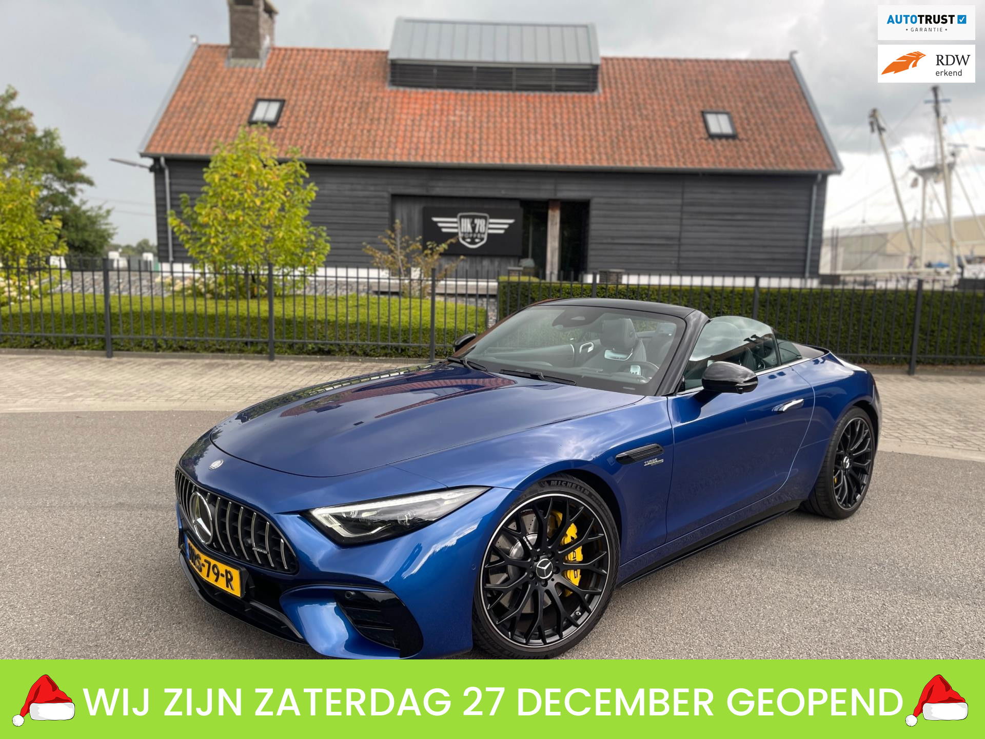 Mercedes-Benz SL-Klasse Roadster AMG 43 V8-STYLING*NIGHT-PAKET*BURMESET HEAD-UP 21"AMG