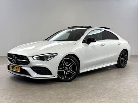 Mercedes-Benz CLA-Klasse 180 AMG | Pano | Virtual | Memory | Sfeer | Burmester | Stoelverw. | Cruise | Navi | Keyless | Trekh.