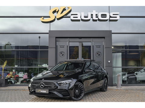Mercedes-Benz A-Klasse A250e AMG 218pk Hybrid Panoramadak Night pakket Widescreen Sfeerverlichting 19" LMV NLauto