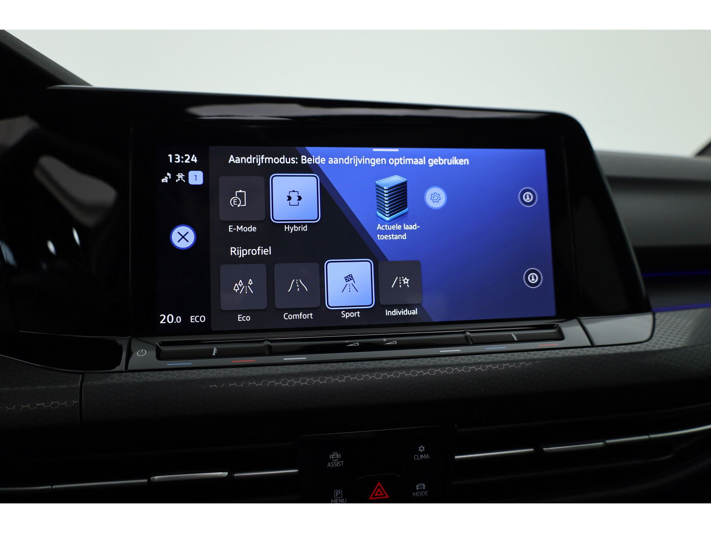 Volkswagen Golf 1.4 eHybrid GTE | Pano | IQ. Light | Keyless | 18'' | Mistlampen | Navi | CarPlay | Adapt. Cruise | Camera | Dodehoekdet. |