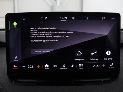 Škoda Enyaq iV 80 | Stoel & stuurverwarming | Carplay | Keyless | Navigatie | Camera | Half leder | Cruise control | Full LED | Parkeerhulp