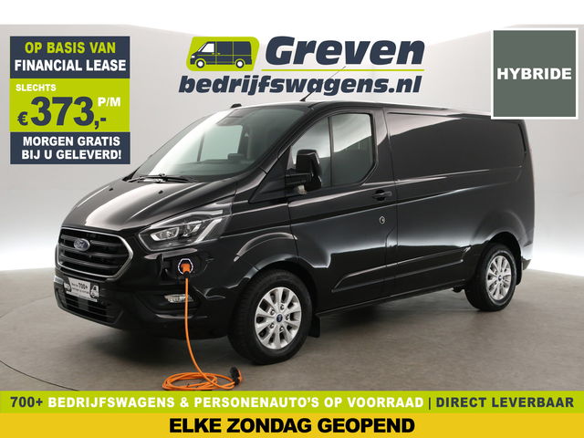 Ford Transit Custom - 1.0 L1H1 PHEV | Aut. | Airco | Cruise | Camera | Carplay | 3-Zits | Stoelverw. | Parkeersens.