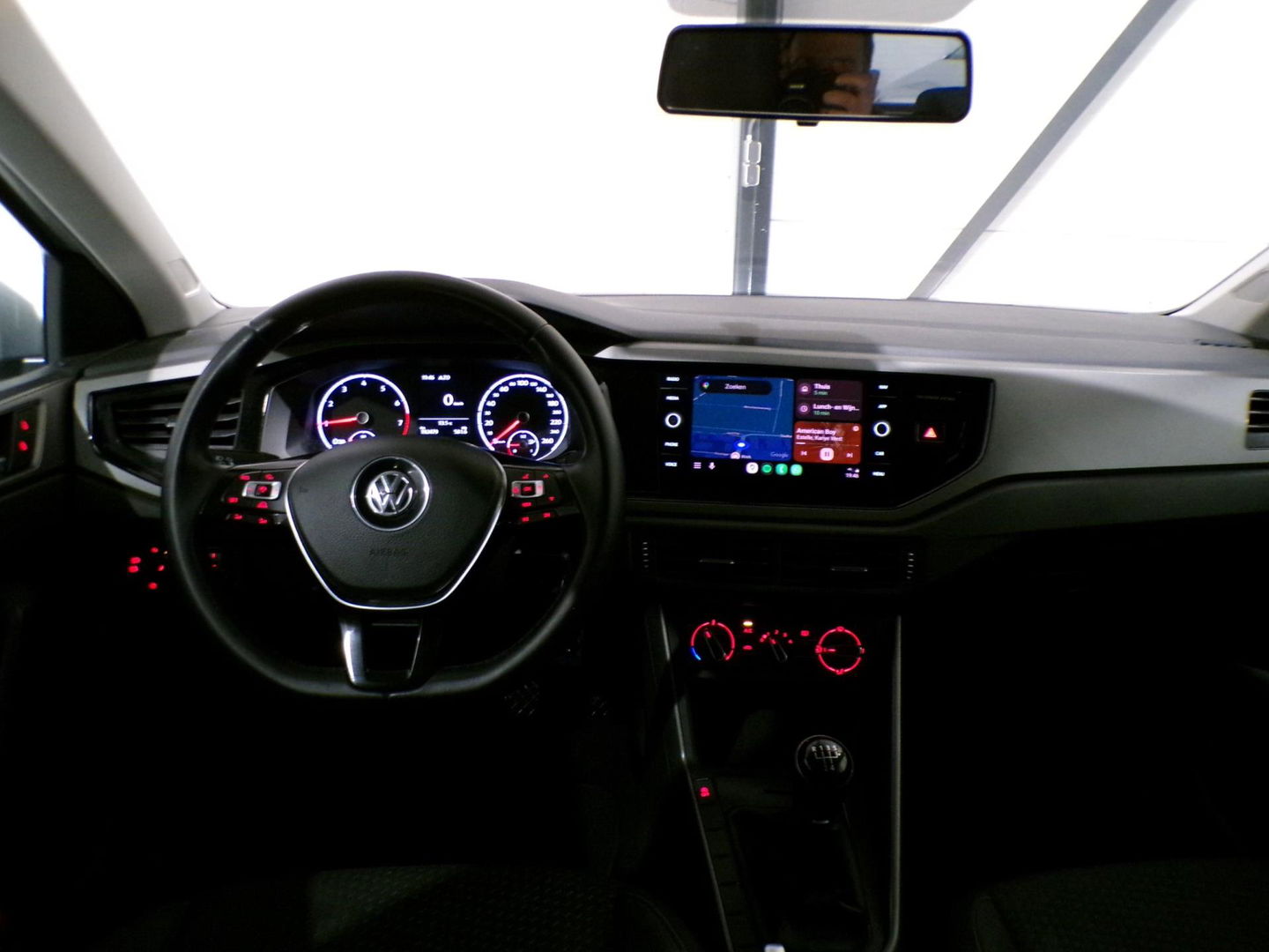 Volkswagen Polo 1.0 TSI Comfortline "Origineel NL!" Apple-Carplay Adaptive-Cruise Navigatie Airco Bluetooth DAB+ Garantie