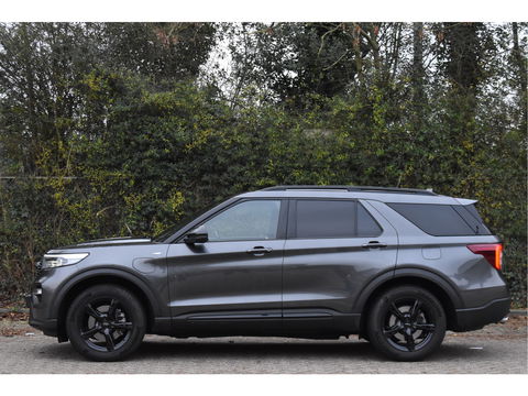 Ford Explorer 3.0 V6 EcoBoost PHEV 457 pk ST-Line 7-zits | Pano.dak | Massagestoelen | 360 gr.camera | Afn.trekhaak | Keyless | Carplay | Memorystoelen | Z+W banden