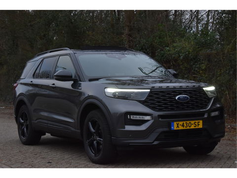 Ford Explorer 3.0 V6 EcoBoost PHEV 457 pk ST-Line 7-zits | Pano.dak | Massagestoelen | 360 gr.camera | Afn.trekhaak | Keyless | Carplay | Memorystoelen | Z+W banden
