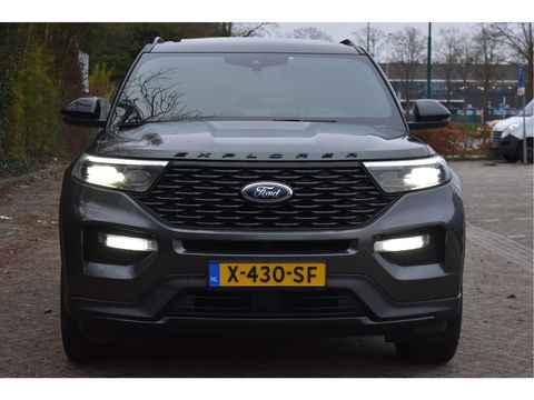Ford Explorer 3.0 V6 EcoBoost PHEV 457 pk ST-Line 7-zits | Pano.dak | Massagestoelen | 360 gr.camera | Afn.trekhaak | Keyless | Carplay | Memorystoelen | Z+W banden