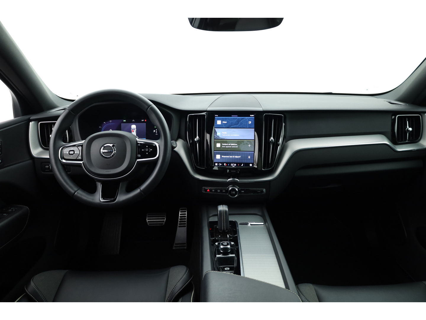 Volvo XC60 2.0 T6 Plug-in hybrid AWD R-Design | Facelift | Long Range | Pano-dak | 21 inch | Sportstoelen | 360 camera | ACC | Standkachel