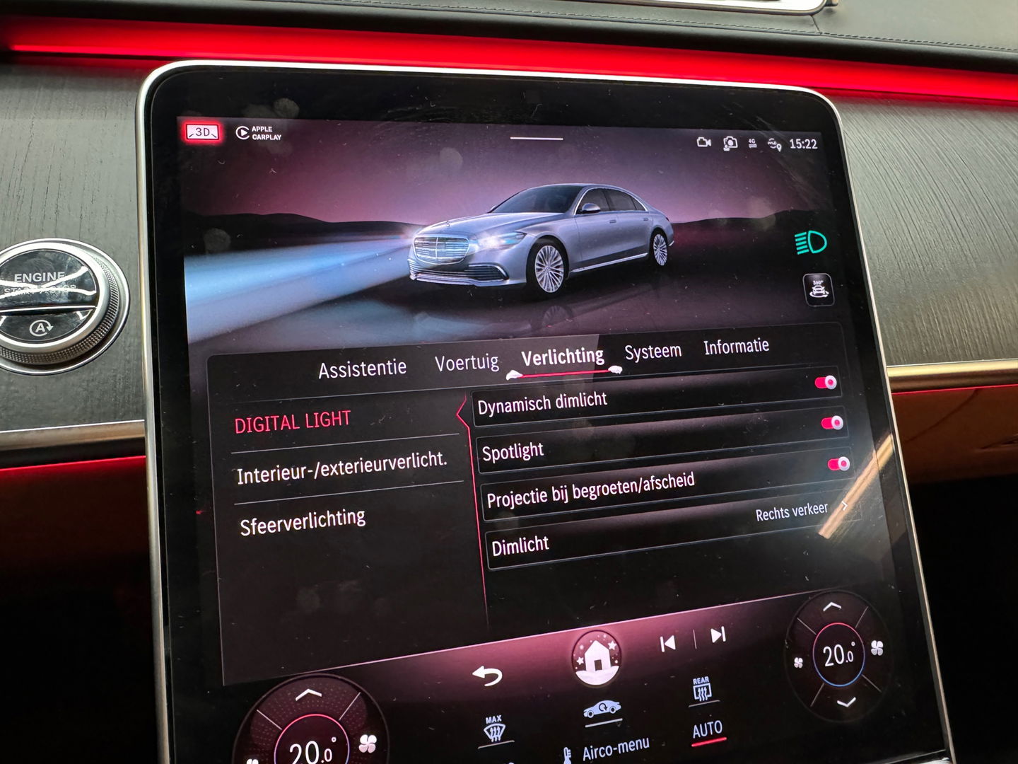 Mercedes-Benz S-Klasse 450 4MATIC Lang AMG Pano|HuD|Massage