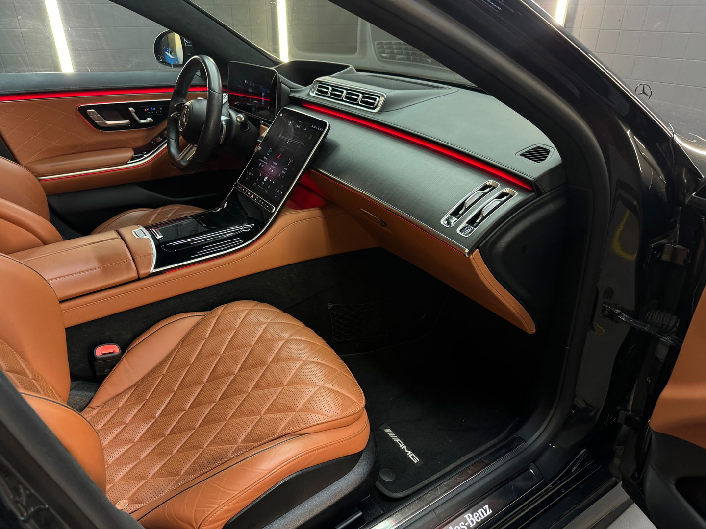 Mercedes-Benz S-Klasse 450 4MATIC Lang AMG Pano|HuD|Massage