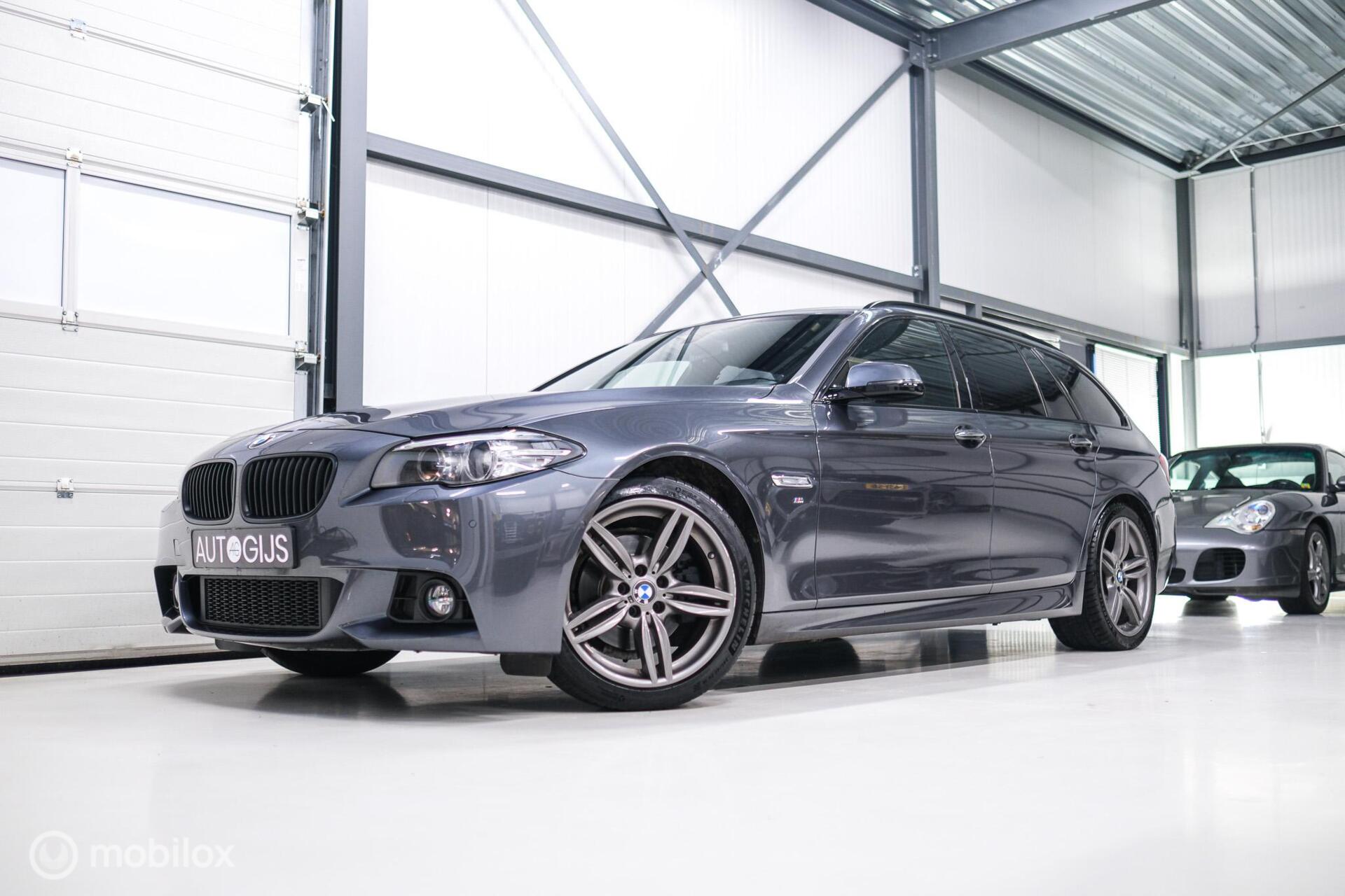 BMW 5 Serie Touring 520i M Sport Edition High Exe LCI | Leder | Memory | Comfortseats | M pakket | Sportonderstel | Zeer mooi |