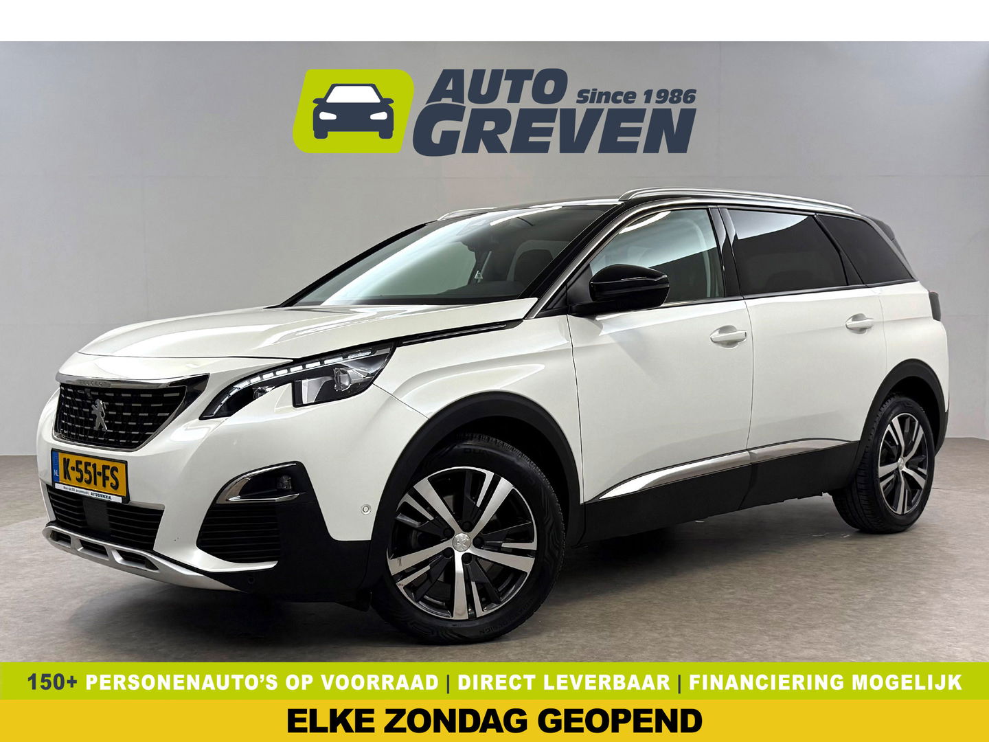 Peugeot 5008 1.2 PureTech 7p | Virtual | 360° | Sfeer | Massage | Memory | Trekh. | Keyless | Stoelverw. | Carplay