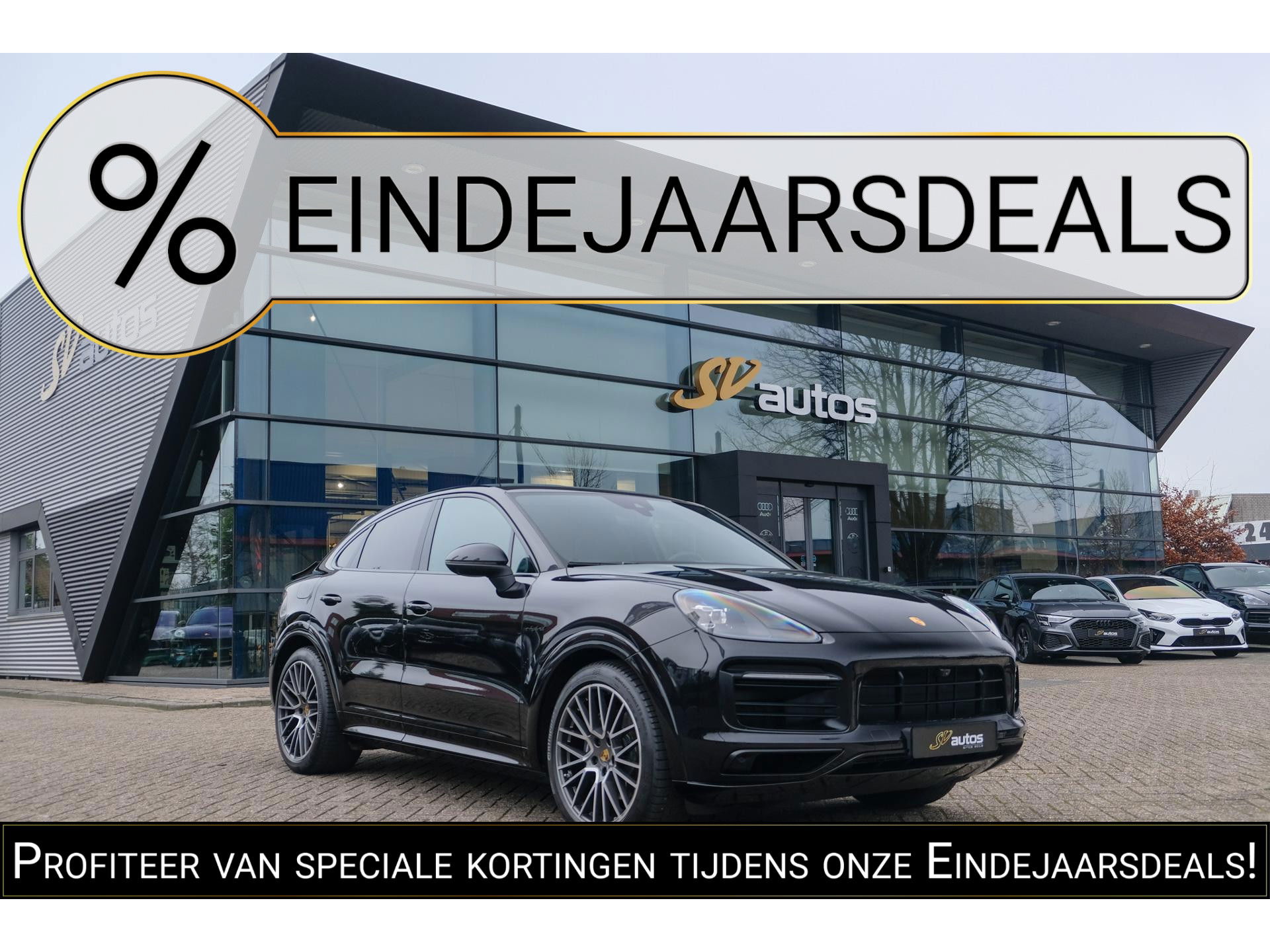 Porsche Cayenne Coupé 3.0 E-Hybrid 462pk *BTW* 4-wielsturing Bose Lightweight Package Carbon pakket NLauto