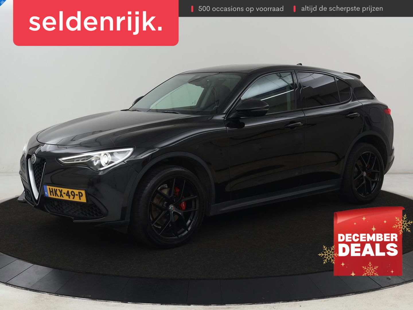 Alfa Romeo Stelvio 2.0 T AWD Super | Leder | Stoel & stuurverwarming | Camera | Xenon | Navigatie | Memory | DAB | Cruise control