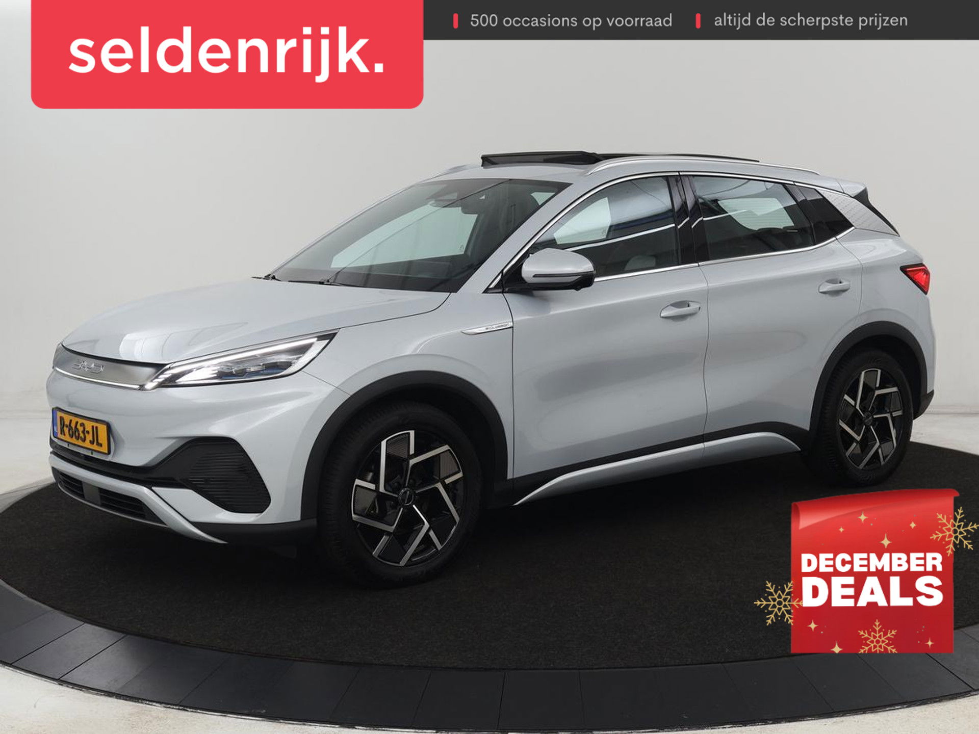 BYD ATTO 3 Comfort 60 kWh | Panoramadak | Warmtepomp | Leder | Stoelverwarming | 360 Camera | Carplay | Adaptive cruise | 18'' | Keyless | Full LED