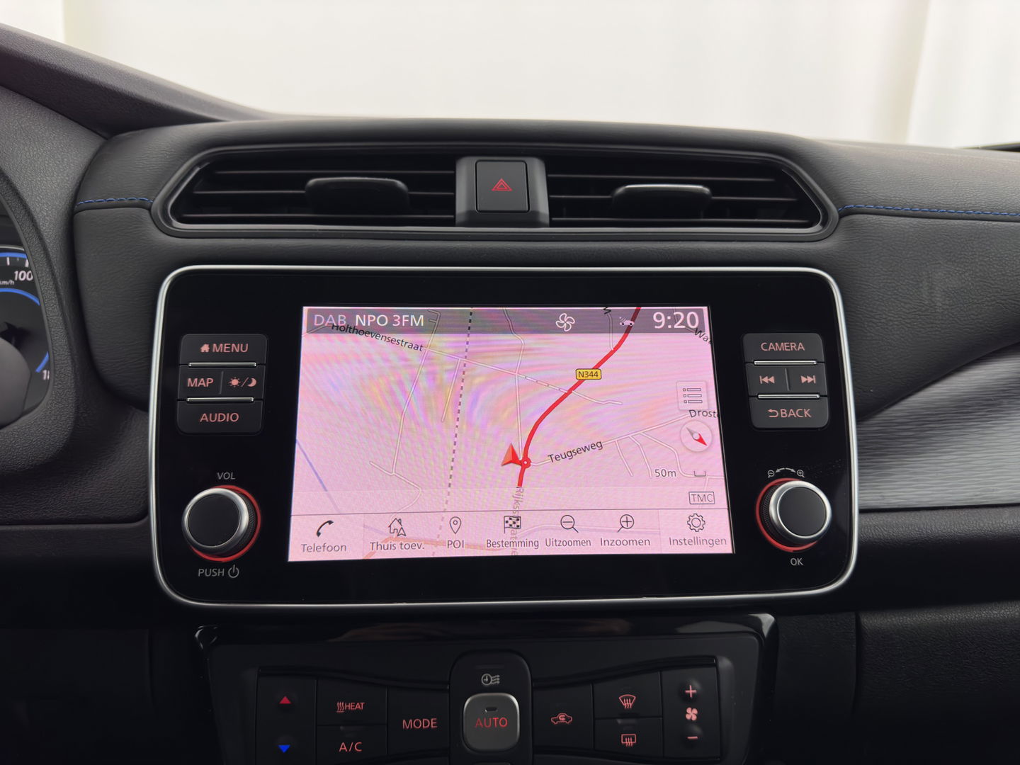 Nissan Leaf e+ Tekna 62 kWh {SOH-95%} (INCL-BTW) *Aut.*LEATHER-MICROFIBRE | FULL-LED | ADAPTIVE-CRUISE | BOSE-AUDIO | TOP-VIEW | DAB | KEYLESS | NAVI-FULLMAP | DAB | HEATED-COMFORTSEATS | BLIND-SPOT | PRIVACY-GLASS | 17''ALU*