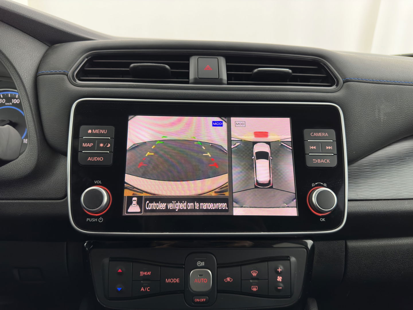 Nissan Leaf e+ Tekna 62 kWh {SOH-95%} (INCL-BTW) *Aut.*LEATHER-MICROFIBRE | FULL-LED | ADAPTIVE-CRUISE | BOSE-AUDIO | TOP-VIEW | DAB | KEYLESS | NAVI-FULLMAP | DAB | HEATED-COMFORTSEATS | BLIND-SPOT | PRIVACY-GLASS | 17''ALU*