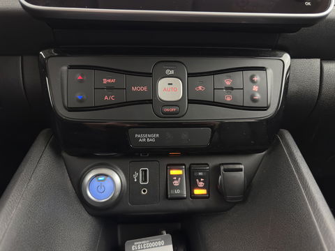 Nissan Leaf e+ Tekna 62 kWh {SOH-95%} (INCL-BTW) *Aut.*LEATHER-MICROFIBRE | FULL-LED | ADAPTIVE-CRUISE | BOSE-AUDIO | TOP-VIEW | DAB | KEYLESS | NAVI-FULLMAP | DAB | HEATED-COMFORTSEATS | BLIND-SPOT | PRIVACY-GLASS | 17''ALU*