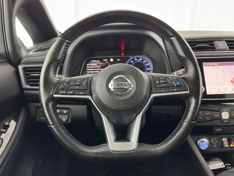 Nissan Leaf e+ Tekna 62 kWh {SOH-95%} (INCL-BTW) *Aut.*LEATHER-MICROFIBRE | FULL-LED | ADAPTIVE-CRUISE | BOSE-AUDIO | TOP-VIEW | DAB | KEYLESS | NAVI-FULLMAP | DAB | HEATED-COMFORTSEATS | BLIND-SPOT | PRIVACY-GLASS | 17''ALU*