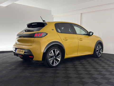 Peugeot e-208 EV GT 350 50 kWh [ 3-Fase ] {SOH-100%} (INCL-BTW) *PANO | FULL-LED | DIGI-COCKPIT | BLINDSPOT | CAMERA | LEATHER-ALCANTARA | AMBIENT-LIGHT | NAVI-FULLMAP | LANE-ASSIST | KEYLESS | DAB | CCS-FASTLOADER | HEATED-SPORTSEATS | 17"ALU*