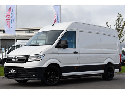 MAN TGE 35 2.0 L3H3 PB Edition Full Options! Adaptieve Cruise, LED, Carplay, 177pk, Automaat, Multimedia, Stoelverwarming, Uniek!