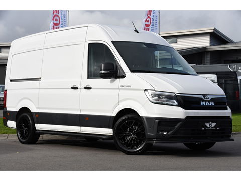 MAN TGE 35 2.0 L3H3 PB Edition Full Options! Adaptieve Cruise, LED, Carplay, 177pk, Automaat, Multimedia, Stoelverwarming, Uniek!