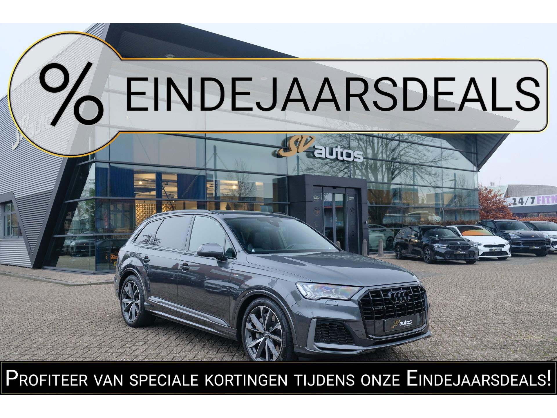 Audi Q7 55 TFSIe 381pk Quattro S-line *BTW* RS-stoelen B&O Advanced Trekhaak Massage Stoelkoeling Head-up