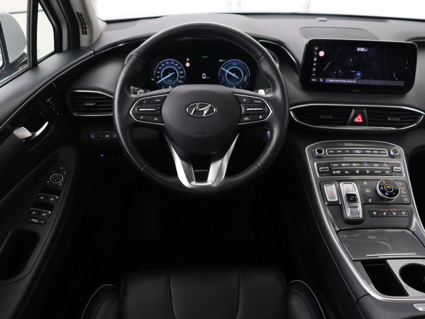 Hyundai Santa Fe 1.6 T-GDI PHEV Premium Sky | Panoramadak | Stoelventilatie | Head-Up | Leder | Krell Audio | 360 Camera | Plug In