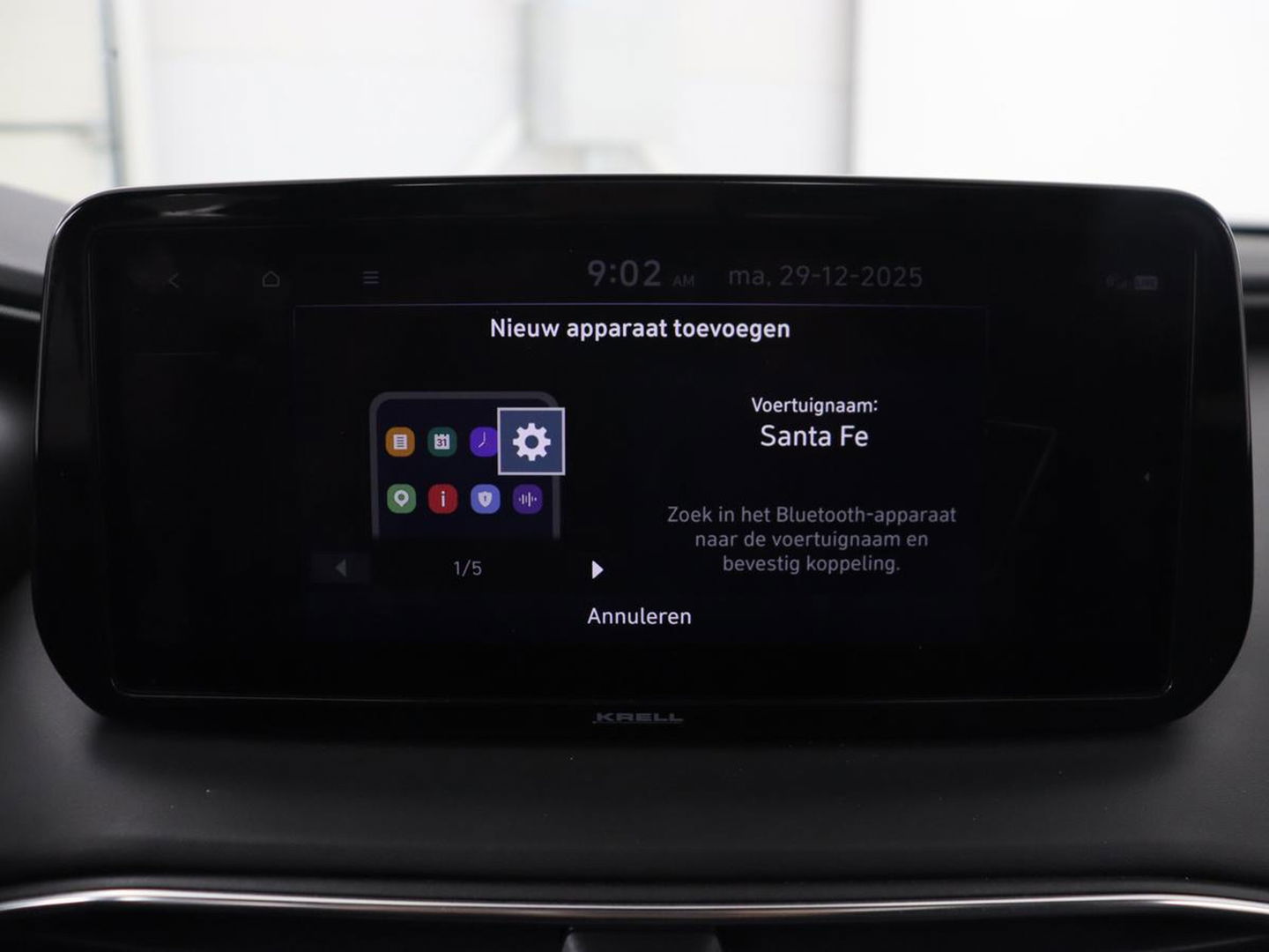 Hyundai Santa Fe 1.6 T-GDI PHEV Premium Sky | Panoramadak | Stoelventilatie | Head-Up | Leder | Krell Audio | 360 Camera | Plug In