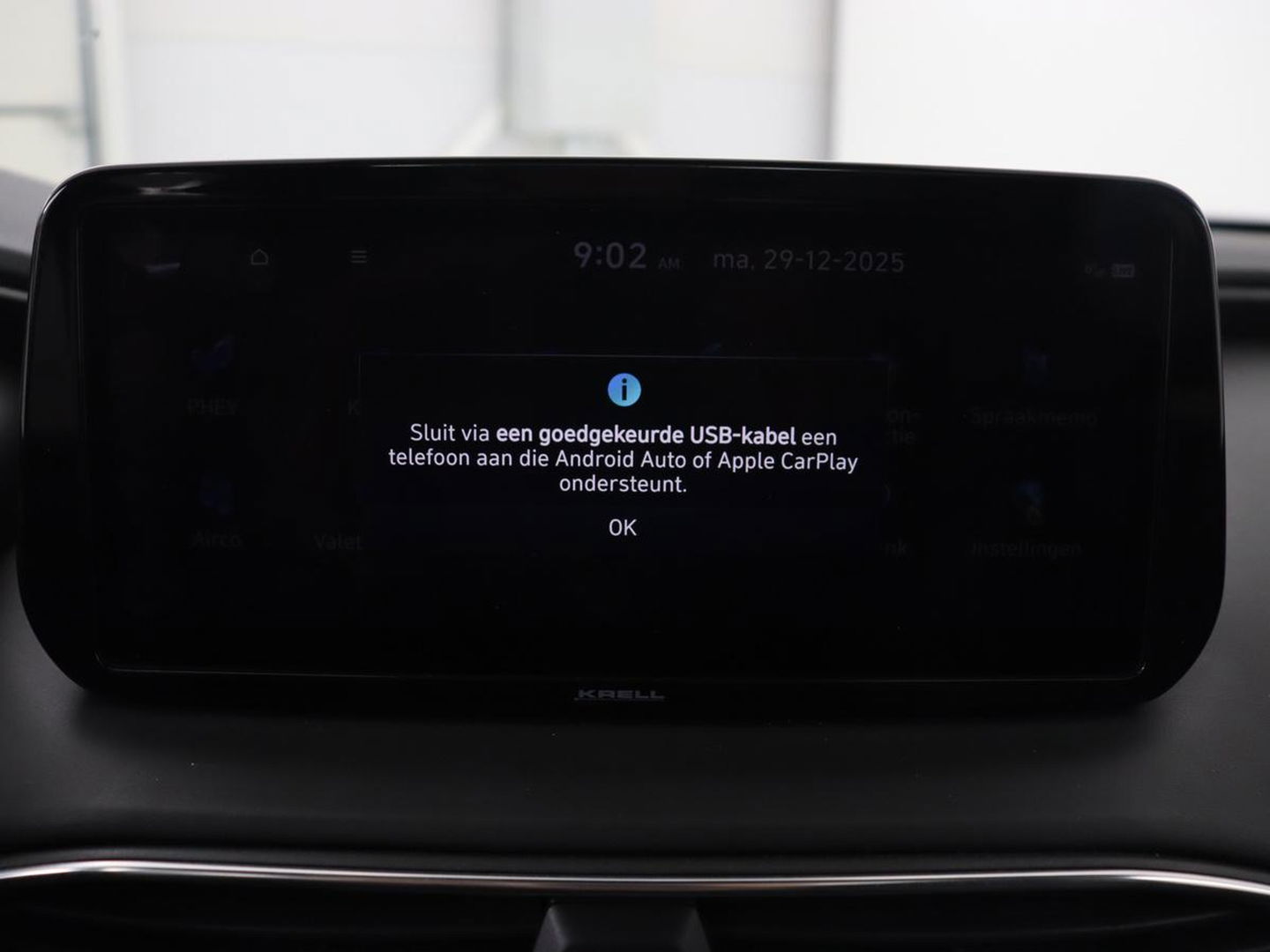 Hyundai Santa Fe 1.6 T-GDI PHEV Premium Sky | Panoramadak | Stoelventilatie | Head-Up | Leder | Krell Audio | 360 Camera | Plug In