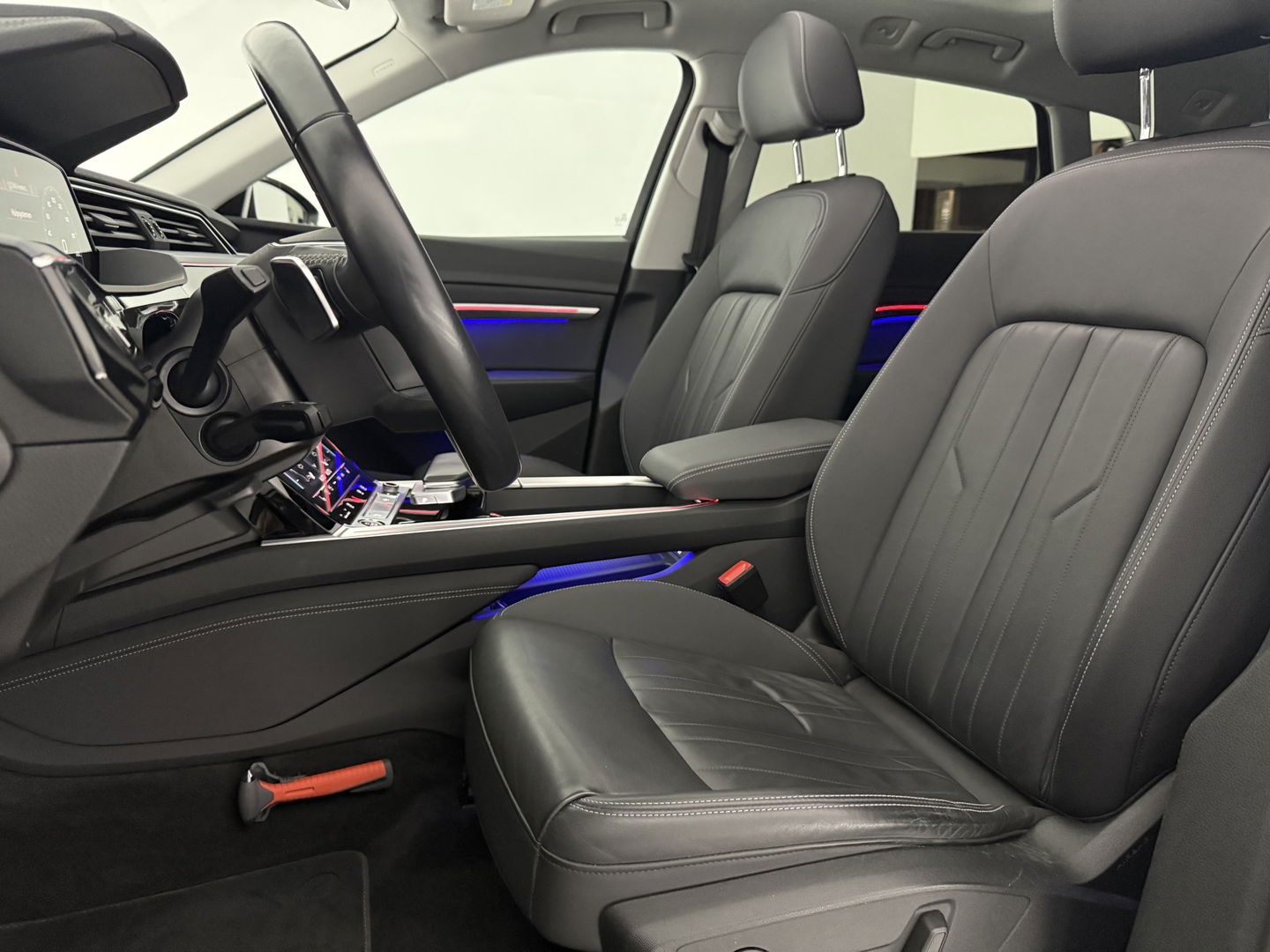 Audi e-tron 50 Quattro S-Line 71 kWh | SOH 94% | Snelladen | Pano | Sfeer | Memory | Virtual | Camera | Adap. Cruise | Carplay | Stoelverw.