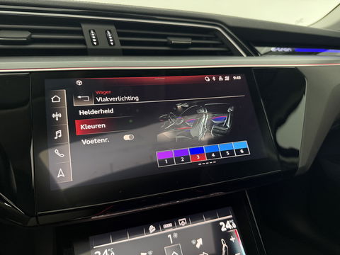 Audi e-tron 50 Quattro S-Line 71 kWh | SOH 94% | Snelladen | Pano | Sfeer | Memory | Virtual | Camera | Adap. Cruise | Carplay | Stoelverw.